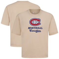 Montreal Canadiens Levelwear Team Surge Luxe Signature Knit T-Shirt - NHL T-shirts