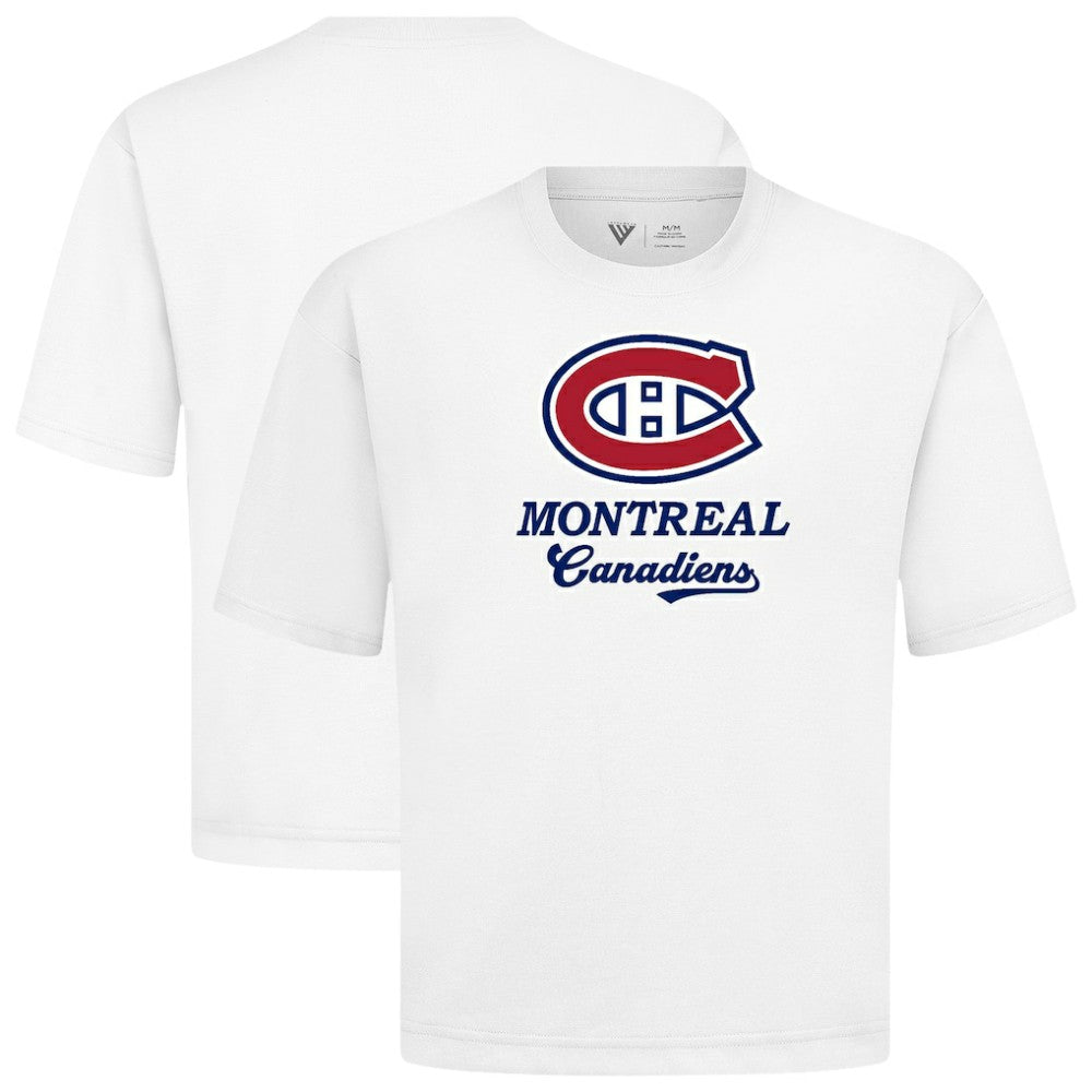 Montreal Canadiens Levelwear Team Surge Luxe Signature Knit T-Shirt - NHL T-shirts