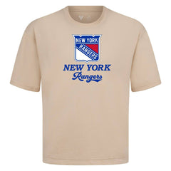 New York Rangers Levelwear Team Surge Luxe Signature Knit T-Shirt - NHL T-shirts