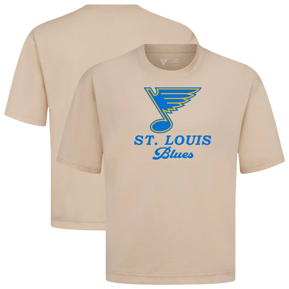 St. Louis Blues Levelwear Team Surge Luxe Signature Knit T-Shirt - NHL T-shirts