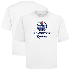 Edmonton Oilers Levelwear Team Surge Luxe Signature Knit T-Shirt - NHL T-shirts