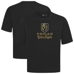 Vegas Golden Knights Levelwear Team Surge Luxe Signature Knit T-Shirt - NHL T-shirts