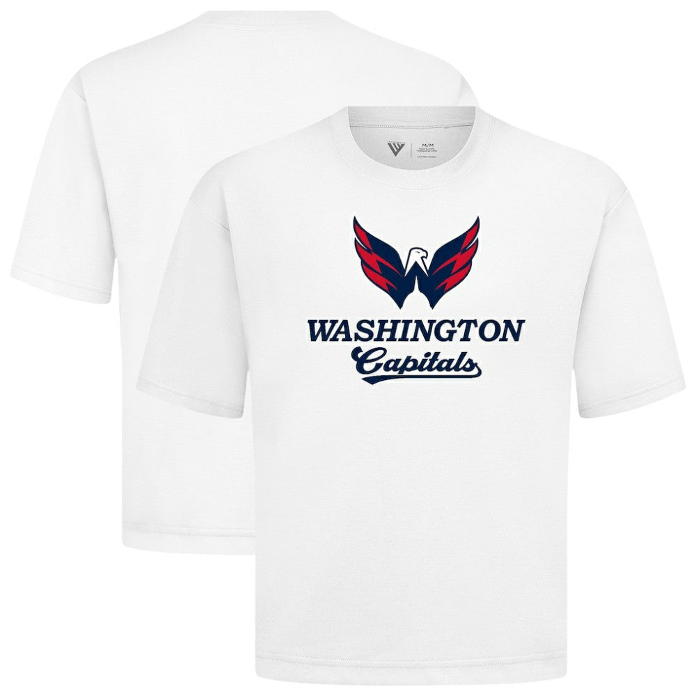 Washington Capitals Levelwear Team Surge Luxe Signature Knit T-Shirt - NHL T-shirts