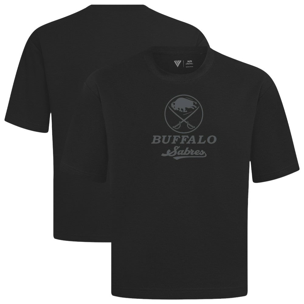 Buffalo Sabres Levelwear Shadow Surge Luxe Signature Knit T-Shirt - NHL T-shirts
