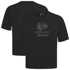 Chicago Blackhawks Levelwear Shadow Surge Luxe Signature Knit T-Shirt - NHL T-shirts
