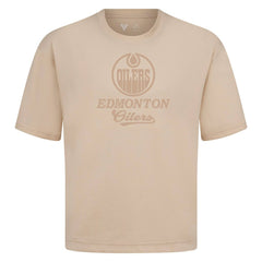 Edmonton Oilers Levelwear Shadow Surge Luxe Signature Knit T-Shirt - NHL T-shirts