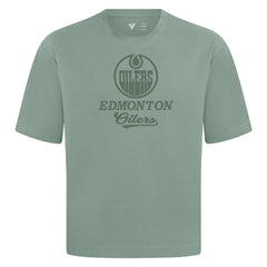 Edmonton Oilers Levelwear Shadow Surge Luxe Signature Knit T-Shirt - NHL T-shirts