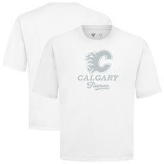Calgary Flames Levelwear Shadow Surge Luxe Signature Knit T-Shirt - NHL T-shirts