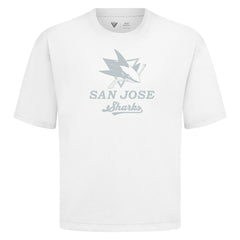 San Jose Sharks Levelwear Shadow Surge Luxe Signature Knit T-Shirt - NHL T-shirts