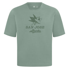 San Jose Sharks Levelwear Shadow Surge Luxe Signature Knit T-Shirt - NHL T-shirts