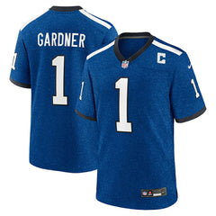 Indianapolis Colts Ahmad Sauce Gardner Alternate 2 Indiana Nights Game Jersey | NFL Discount
