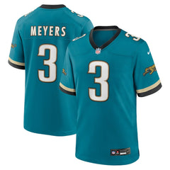 Jacksonville Jaguars Jakobi Meyers Alternate 2 Prowler Throwback Game Jersey | NFL Hot