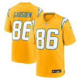 Los Angeles Chargers Oronde Gadsden Alternate Charger Power Game Jersey | NFL Outlet