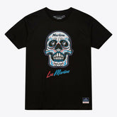 Miami Marlins Mitchell & Ness Women's Sugar Skull Boxy T-Shirt - MLB T-shirts