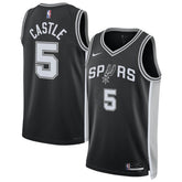 Black Stephon Castle San Antonio Spurs Unisex Swingman Jersey | NBA