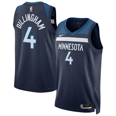 Navy Rob Dillingham Minnesota Timberwolves Unisex Swingman Jersey | NBA