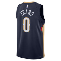 Navy Jeremiah Fears New Orleans Pelicans Unisex Swingman Jersey | NBA