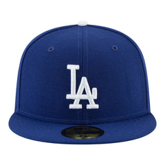Los Angeles Dodgers New Era Back-to-Back Champions Diamond Side Patch 59FIFTY Fitted Hat - MLB Hats