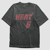 Charcoal Miami Heat 2010s T-shirt | NBA
