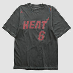 Charcoal Miami Heat 2010s T-shirt | NBA