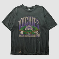 Colorado Rockies Salem 90s T-shirt - MLB T-shirts