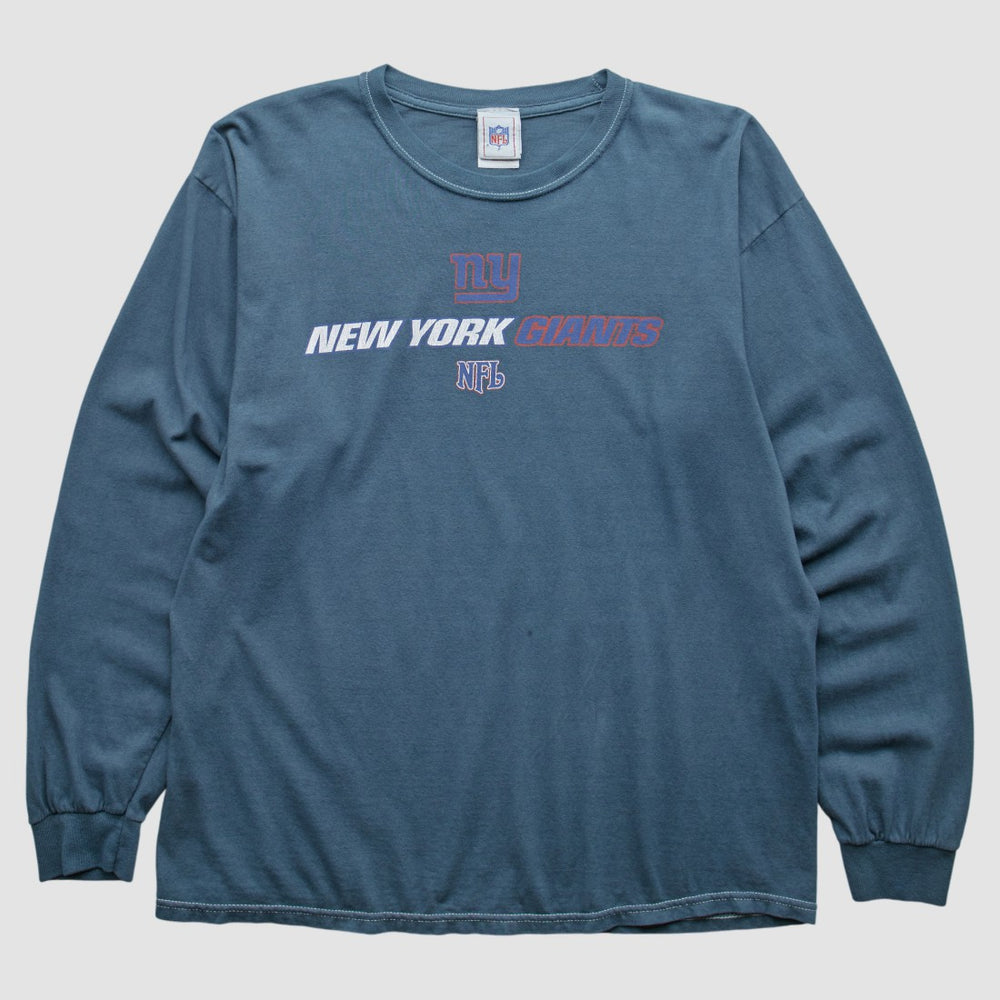 New York Giants NFL 2000s Long Sleeve T-shirt | NFL Outlet