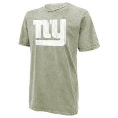 New York Giants Jaxson Dart Majestic Threads Mineral Wash Name & Number T-Shirt | NFL Outlet