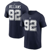 Dallas Cowboys Quinnen Williams Player Name & Number T-Shirt | NFL Near me