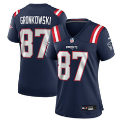 New England Patriots Rob Gronkowski Women's Team Retired Player Game Jersey | NFL Discount