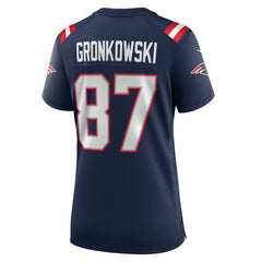 New England Patriots Rob Gronkowski Women's Team Retired Player Game Jersey | NFL Discount