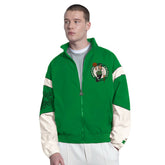 Green Boston Celtics Starter The Gust Full-Zip Hooded Jacket | NBA