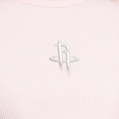 Pink Houston Rockets Starter Women's Pastel Ribbed Tank Top | NBA