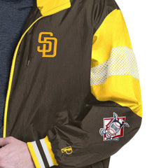 San Diego Padres Pro Player Legacy Lightweight Full-Zip Hooded Jacket - MLB Jackets