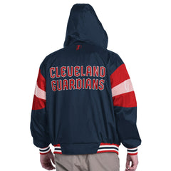 Cleveland Guardians Pro Player Legacy Lightweight Full-Zip Hooded Jacket - MLB Jackets