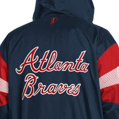Atlanta Braves Pro Player Legacy Lightweight Full-Zip Hooded Jacket - MLB Jackets