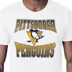 Pittsburgh Penguins Starter Comic Style Team Graphic T-Shirt - NHL T-shirts