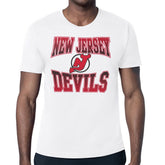 New Jersey Devils Starter Comic Style Team Graphic T-Shirt - NHL T-shirts