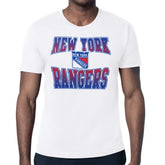 New York Rangers Starter Comic Style Team Graphic T-Shirt - NHL T-shirts