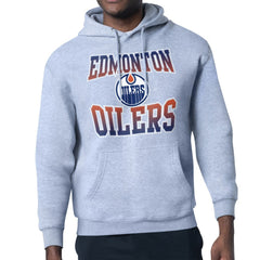Edmonton Oilers Starter Comic Style Team Graphic Hoodie - NHL Hoodies