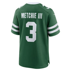 New York Jets John Metchie III Team Game Jersey | NFL Discount