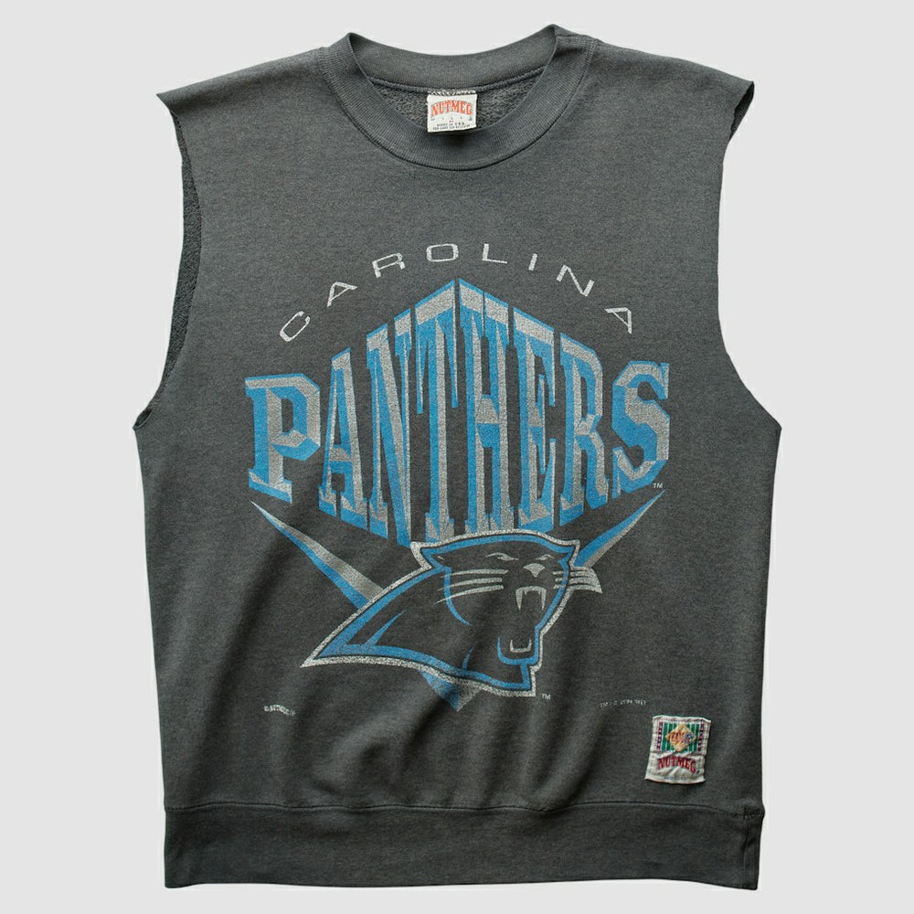 Carolina Panthers Nutmeg Mills 90s Pullover Sweatshirt | NFL Sale