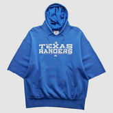 Texas Rangers Majestic 2000s Hooded Pullover Sweatshirt - MLB Pullover