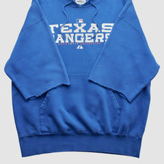 Texas Rangers Majestic 2000s Hooded Pullover Sweatshirt - MLB Pullover