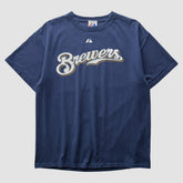 Milwaukee Brewers Majestic 2008 T-shirt - MLB T-shirts