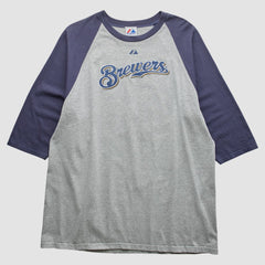 Milwaukee Brewers Majestic 2000s T-shirt - MLB T-shirts