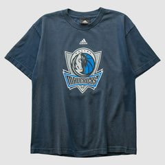 Navy Dallas Mavericks 2010s T-shirt sale | NBA