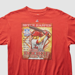 Bryce Harper Majestic 2012 T-shirt - MLB T-shirts