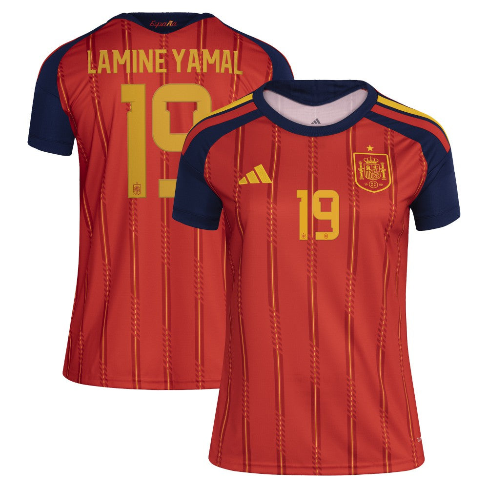 Lamine Yamal Spain National Team Women's 2026 Home Replica Jersey