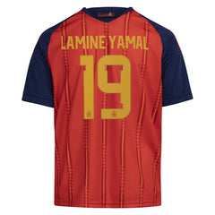 Lamine Yamal Spain National Team Youth 2026 Home Replica Jersey