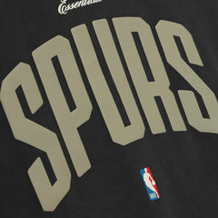 Black San Antonio Spurs Fear of God x NBA Unisex 90's T-Shirt | NBA